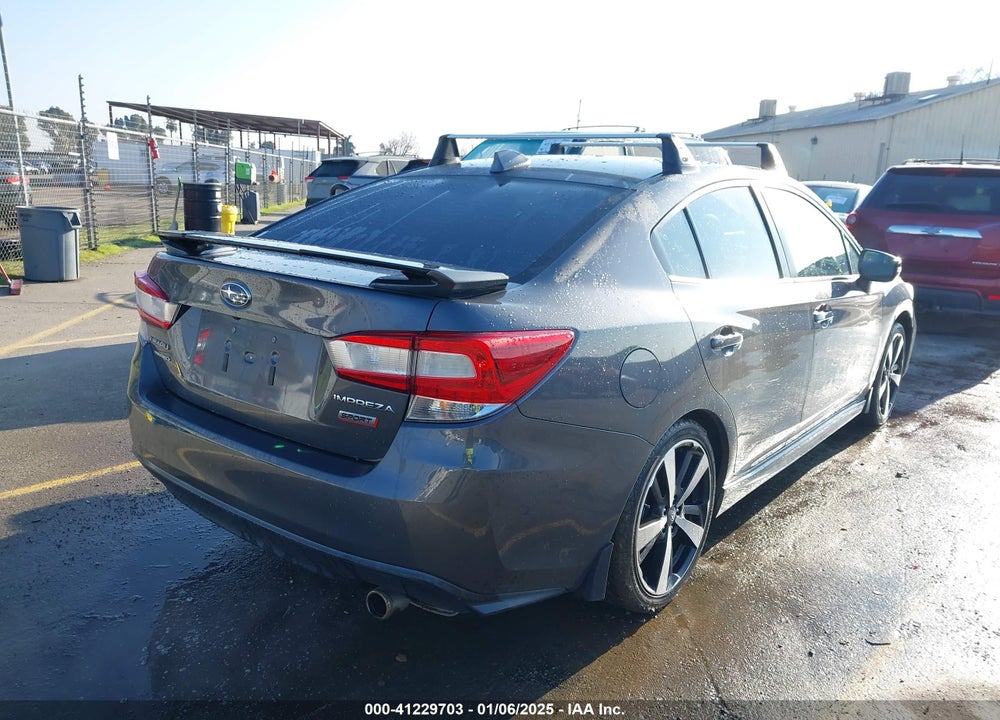 2019 SUBARU IMPREZA VIN: 4S3GKAJ61K3600335