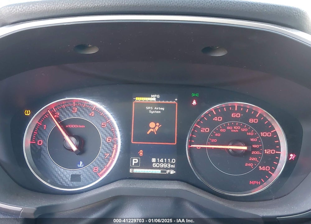 2019 SUBARU IMPREZA VIN: 4S3GKAJ61K3600335