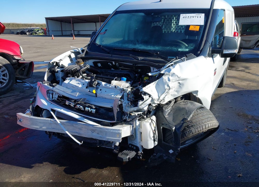 2022 RAM PROMASTER CITY CARGO VAN VIN: ZFBHRFAB6N6W48073