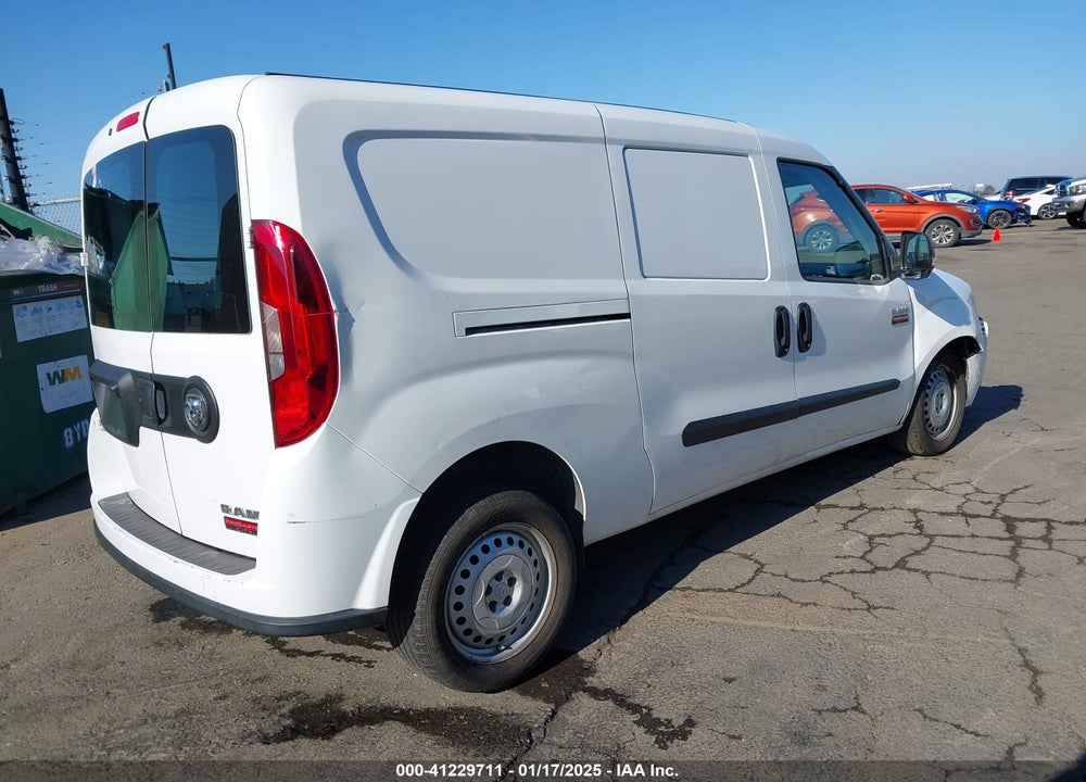 2022 RAM PROMASTER CITY CARGO VAN VIN: ZFBHRFAB6N6W48073