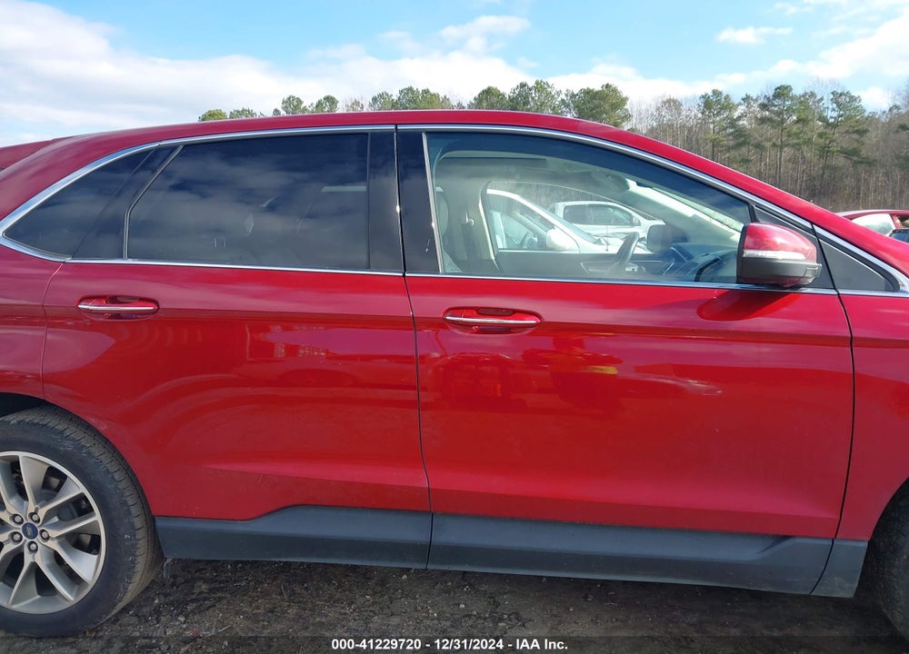 2018 FORD EDGE TITANIUM VIN: 2FMPK3K96JBB11699