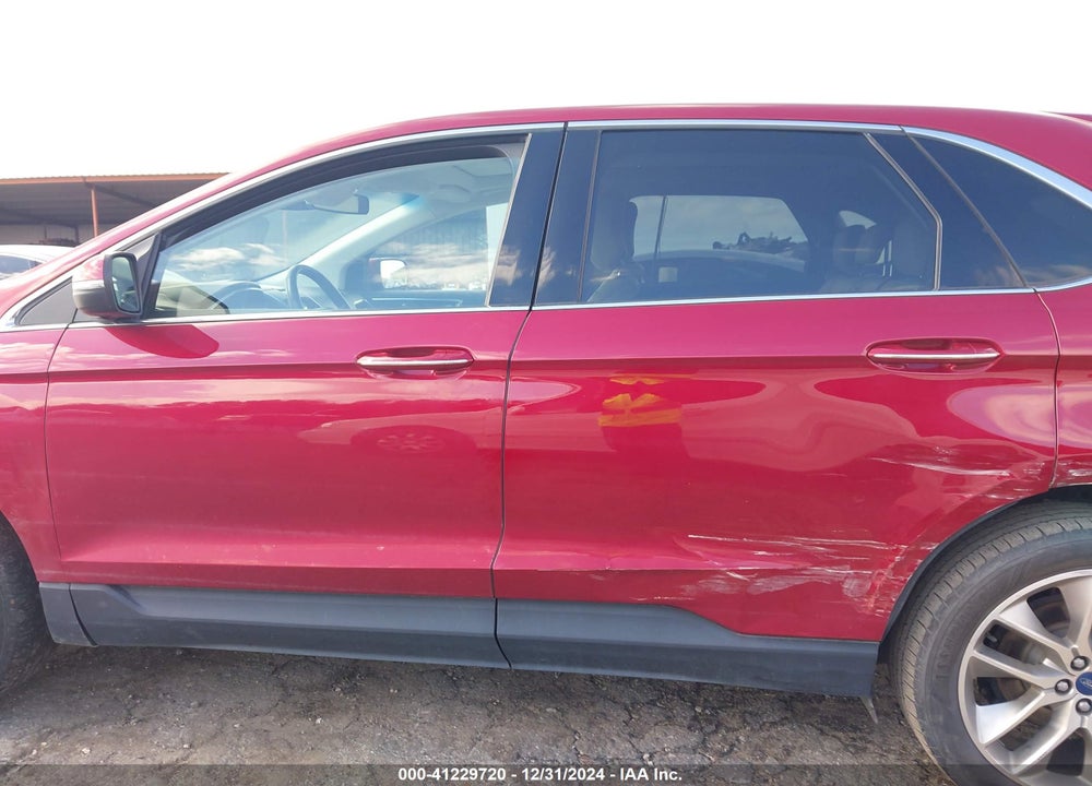 2018 FORD EDGE TITANIUM VIN: 2FMPK3K96JBB11699