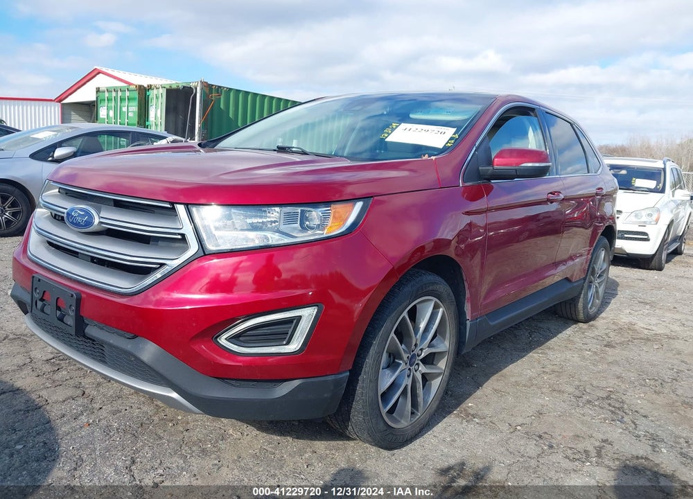 2018 FORD EDGE TITANIUM VIN: 2FMPK3K96JBB11699