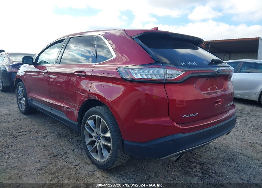 2018 FORD EDGE TITANIUM VIN: 2FMPK3K96JBB11699