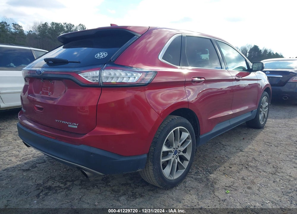 2018 FORD EDGE TITANIUM VIN: 2FMPK3K96JBB11699