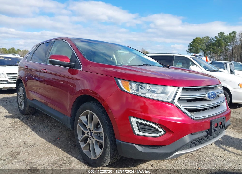 2018 FORD EDGE TITANIUM VIN: 2FMPK3K96JBB11699