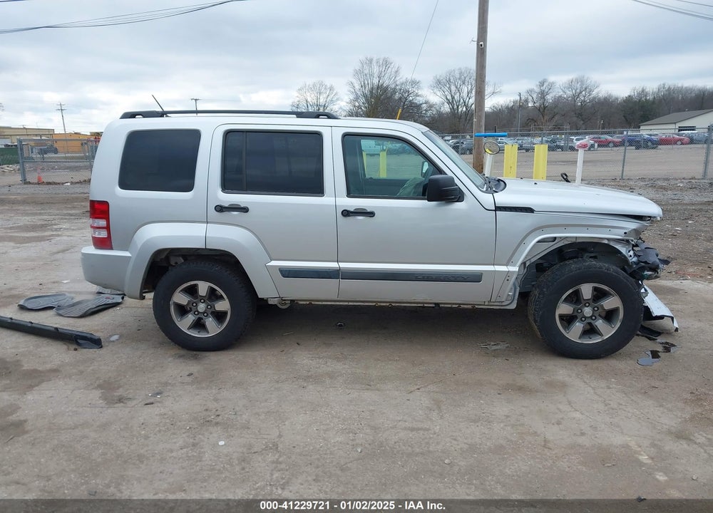 2008 JEEP LIBERTY SPORT VIN: 1J8GP28K98W134342