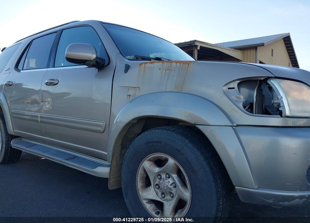 2001 TOYOTA SEQUOIA SR5 V8 VIN: 5TDBT44A11S022985