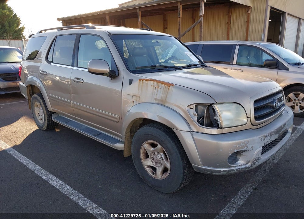 2001 TOYOTA SEQUOIA SR5 V8 VIN: 5TDBT44A11S022985