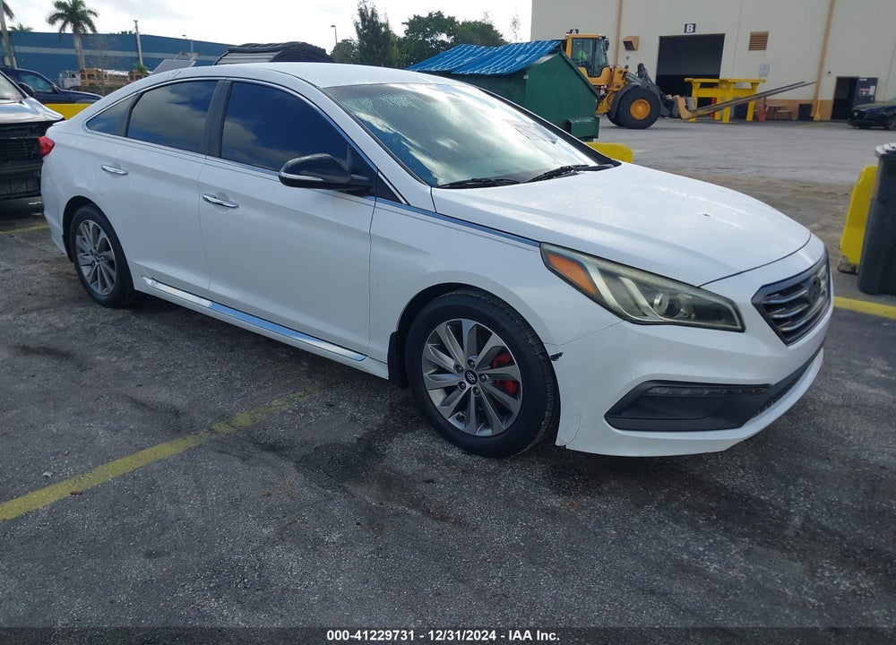 2015 HYUNDAI SONATA SPORT VIN: 5NPE34AFXFH043148