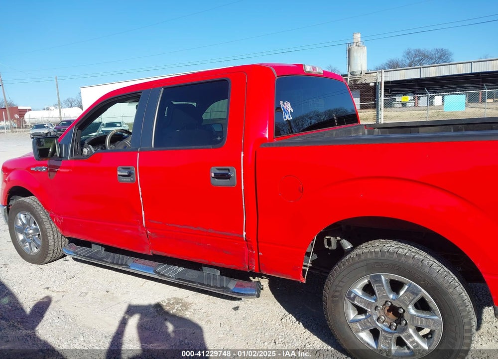2013 FORD F-150 XLT VIN: 1FTFW1CF9DFB41814