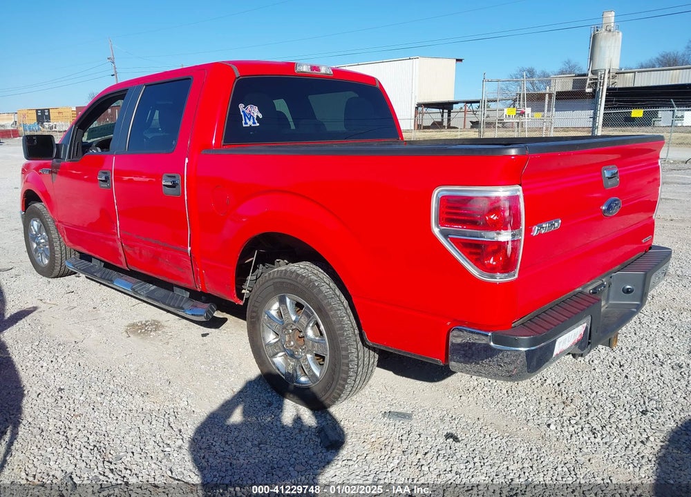2013 FORD F-150 XLT VIN: 1FTFW1CF9DFB41814
