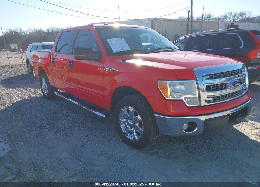2013 FORD F-150 XLT VIN: 1FTFW1CF9DFB41814