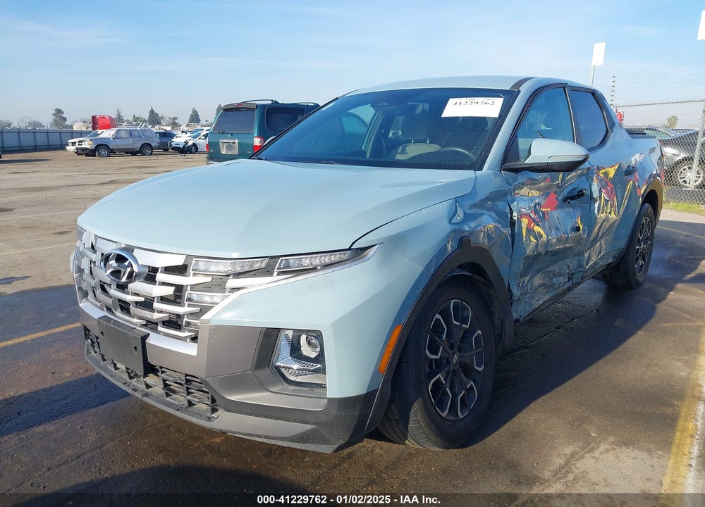 2022 HYUNDAI SANTA CRUZ SEL VIN: 5NTJB4AE8NH002381