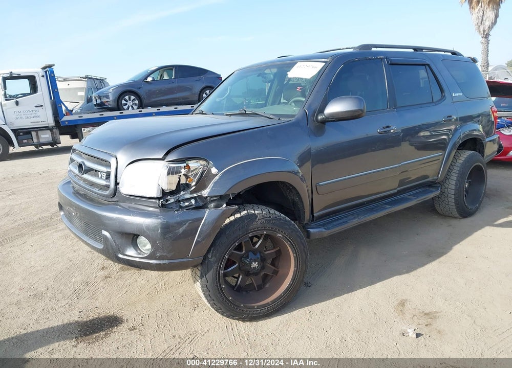 2004 TOYOTA SEQUOIA LIMITED V8 VIN: 5TDZT38A14S238388
