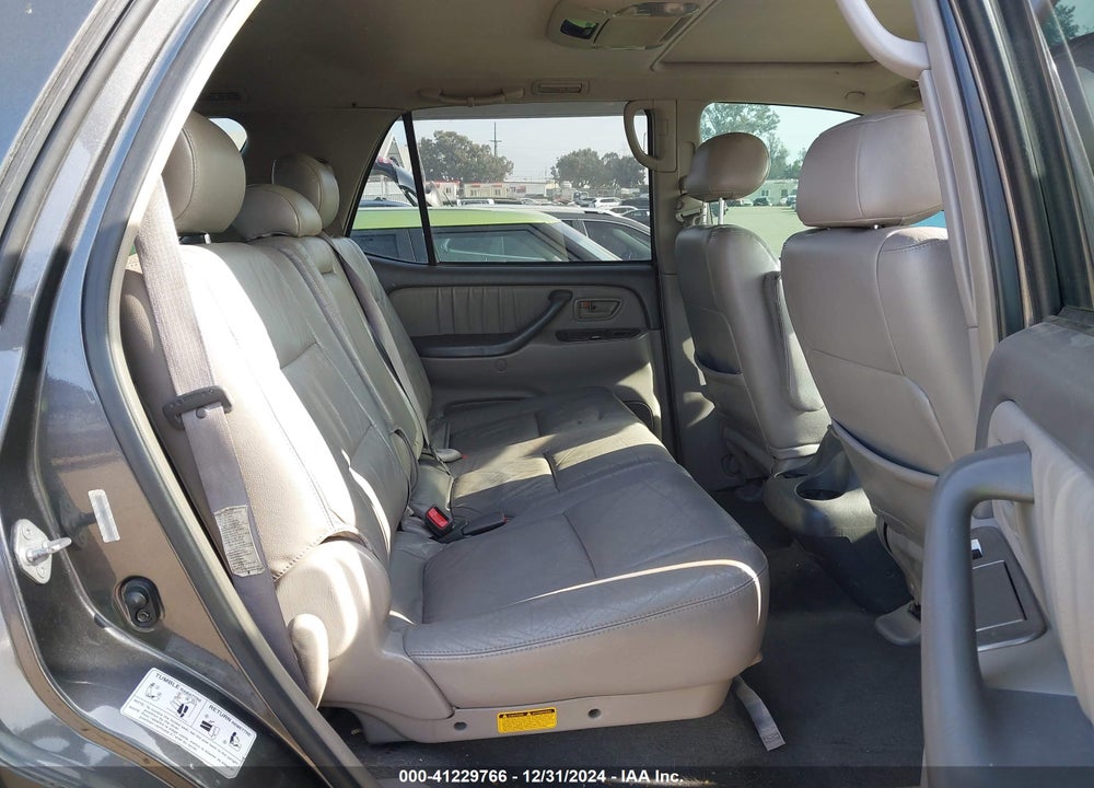 2004 TOYOTA SEQUOIA LIMITED V8 VIN: 5TDZT38A14S238388