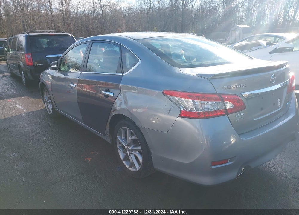 2014 NISSAN SENTRA SR VIN: 3N1AB7AP3EL611334