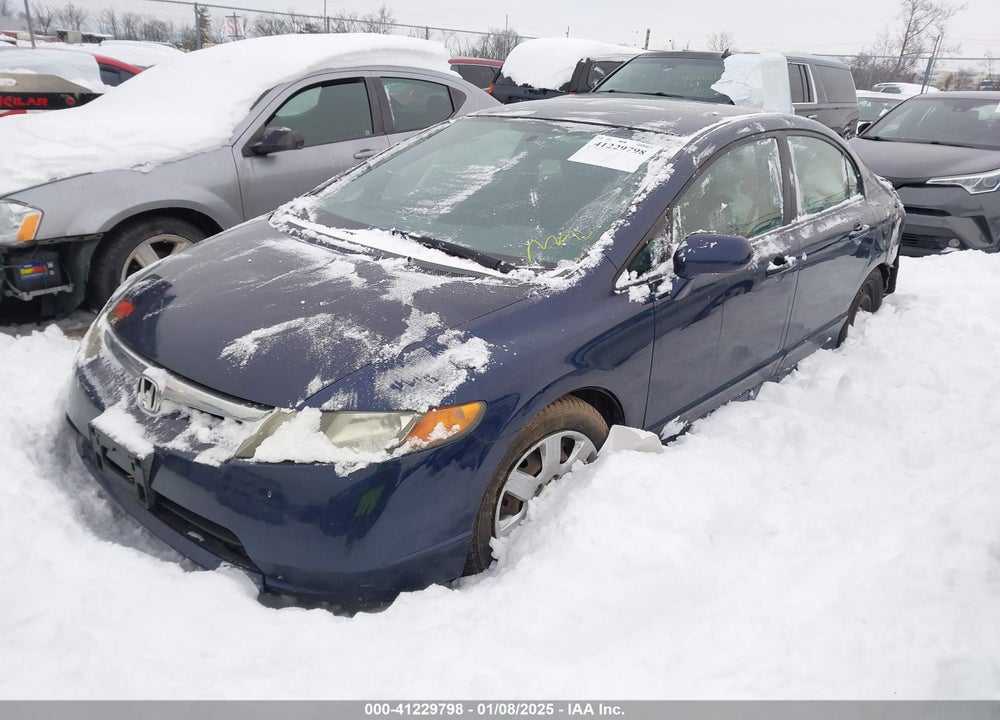 2007 HONDA CIVIC LX VIN: 1HGFA16567L049777