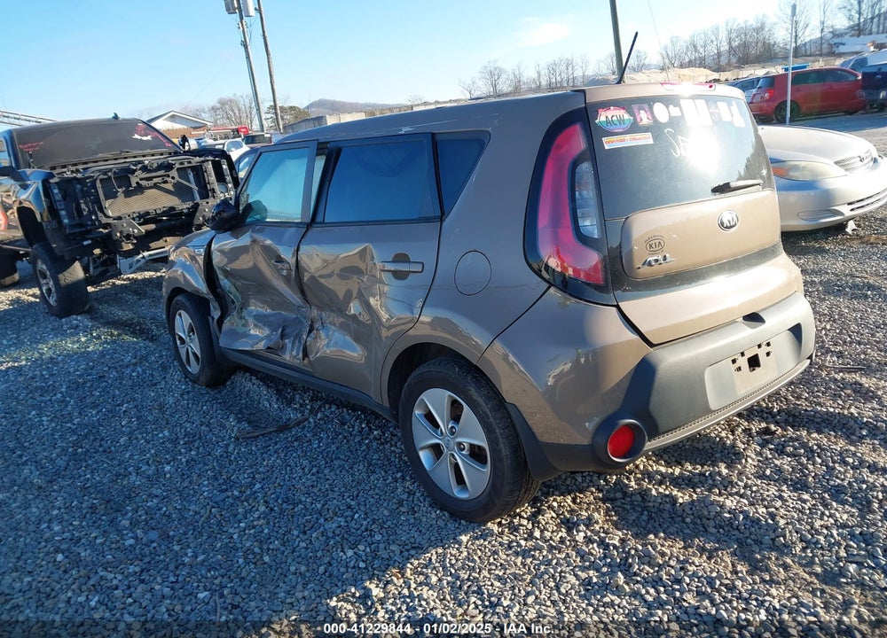 2015 KIA SOUL VIN: KNDJN2A26F7222592
