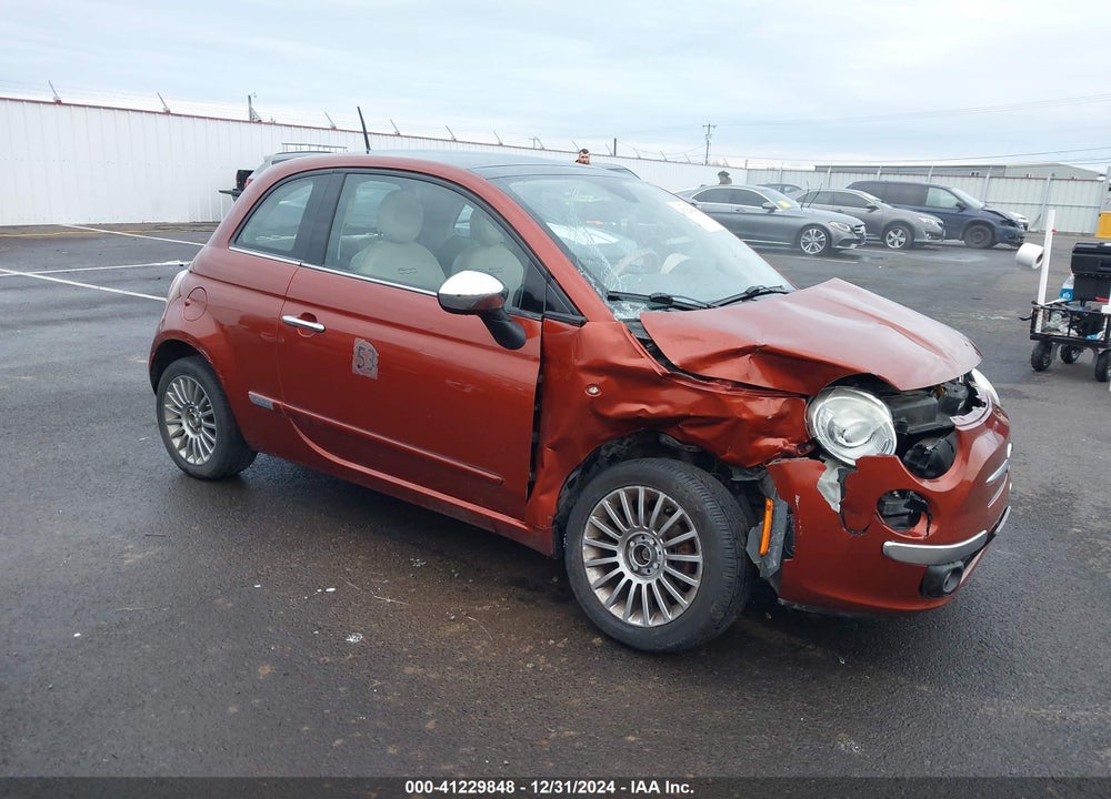 2012 FIAT 500 LOUNGE VIN: 3C3CFFCR4CT176523