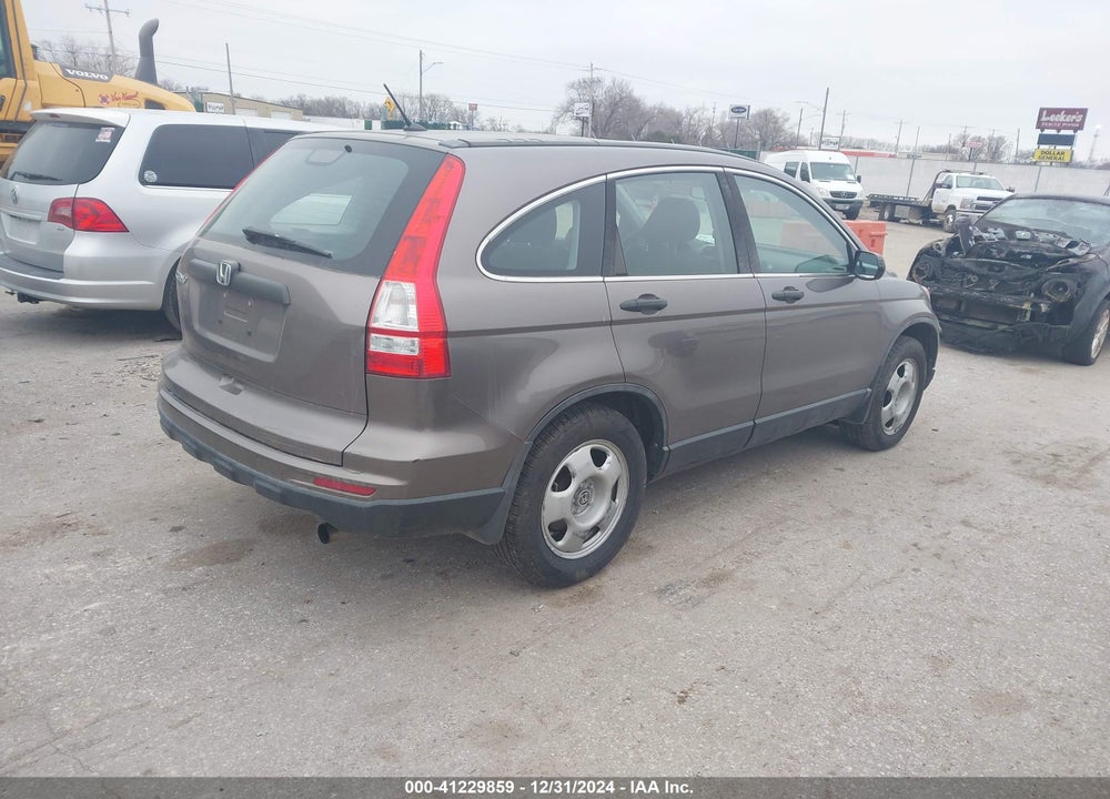 2010 HONDA CR-V LX VIN: 5J6RE3H34AL045428