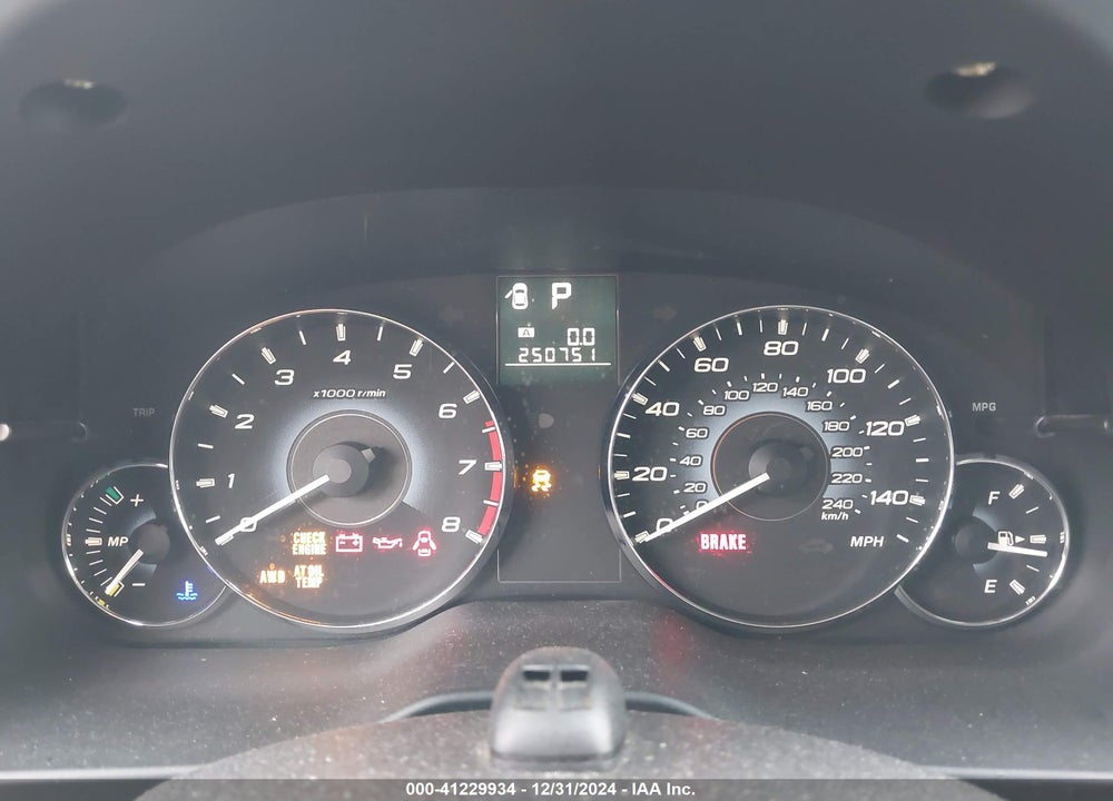 2010 SUBARU LEGACY VIN: 4S3BMBB64A3227332