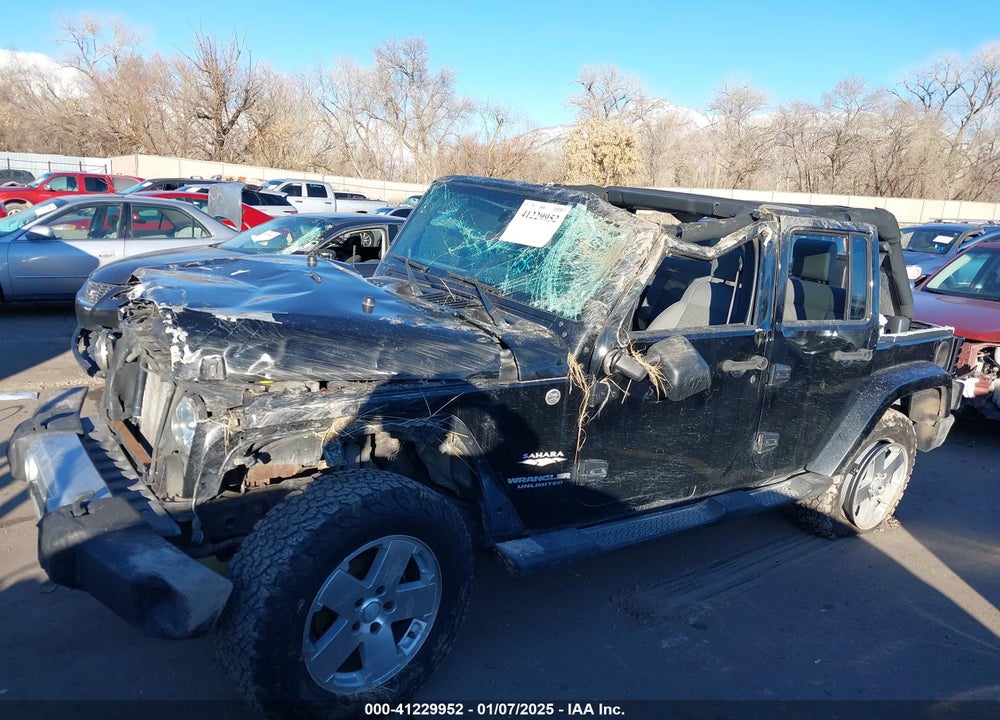 2008 JEEP WRANGLER UNLIMITED SAHARA VIN: 1J8GA59188L542812