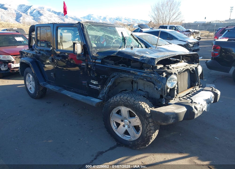 2008 JEEP WRANGLER UNLIMITED SAHARA VIN: 1J8GA59188L542812