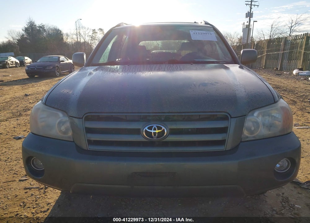 2006 TOYOTA HIGHLANDER LIMITED V6 VIN: JTEEP21A960164646