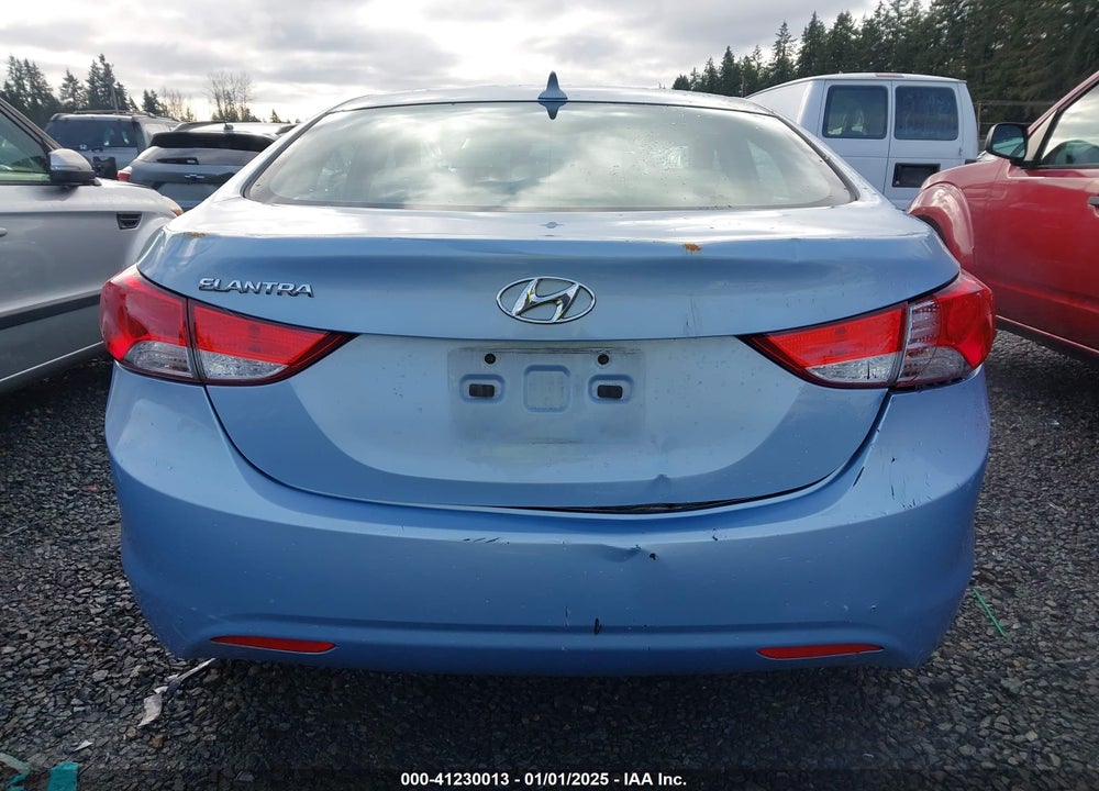 2013 HYUNDAI ELANTRA GLS (ULSAN PLANT) VIN: KMHDH4AE5DU811279