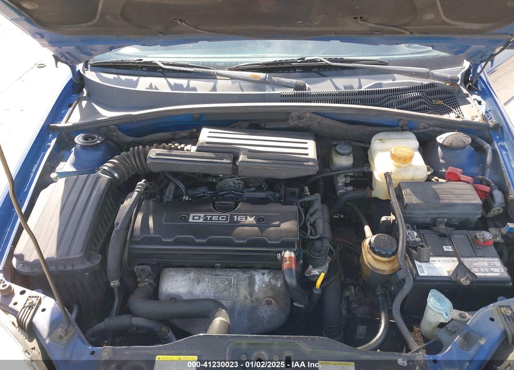 2005 SUZUKI FORENZA EX VIN: KL5JJ86Z65K107965
