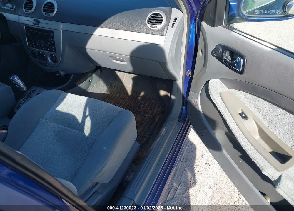 2005 SUZUKI FORENZA EX VIN: KL5JJ86Z65K107965