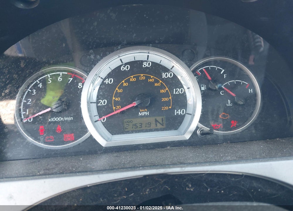 2005 SUZUKI FORENZA EX VIN: KL5JJ86Z65K107965