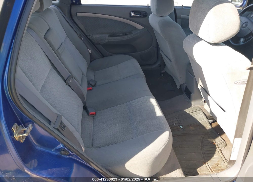 2005 SUZUKI FORENZA EX VIN: KL5JJ86Z65K107965