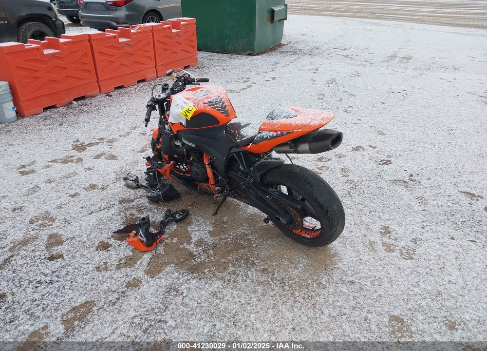 2008 HONDA CBR600 RR VIN: JH2PC40088M106527
