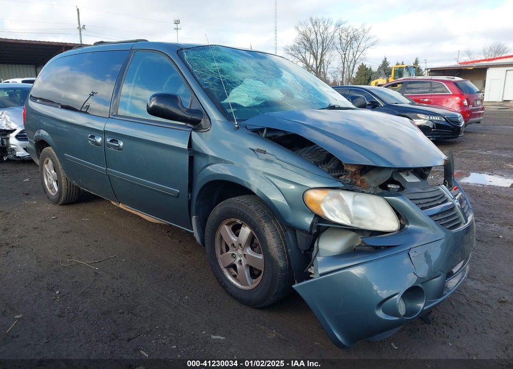 2006 DODGE GRAND CARAVAN SXT VIN: 2D4GP44L46R749035