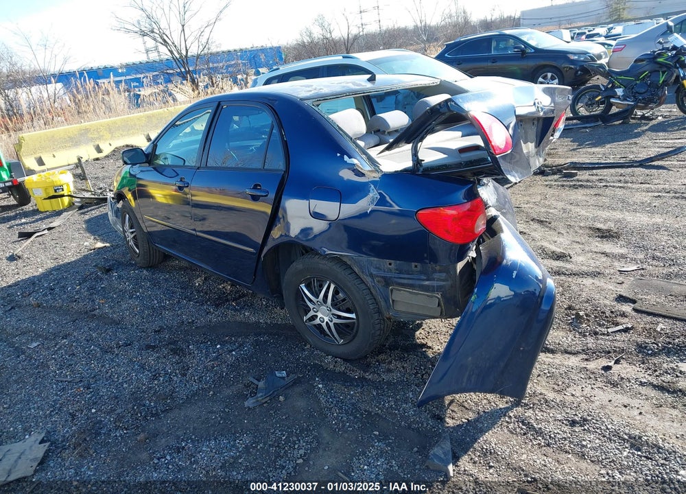 2006 TOYOTA COROLLA LE VIN: 2T1BR32E36C627458