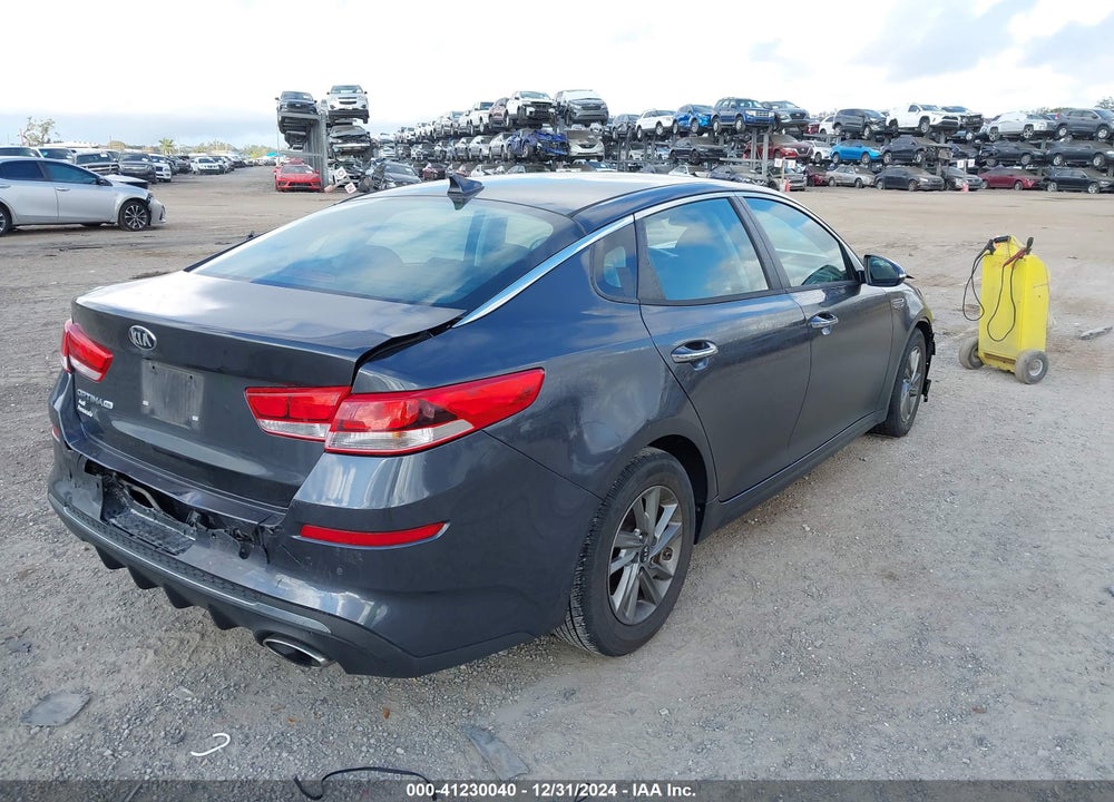 2019 KIA OPTIMA VIN: 5XXGT4L34KG297858