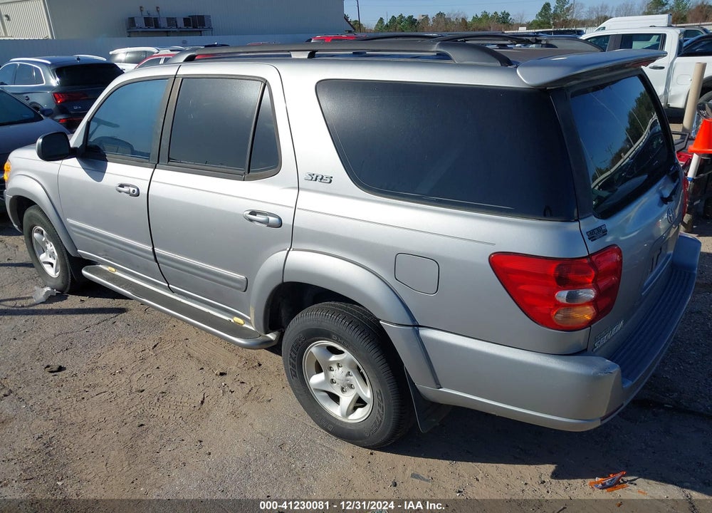 2002 TOYOTA SEQUOIA SR5 V8 VIN: 5TDZT34A02S090592