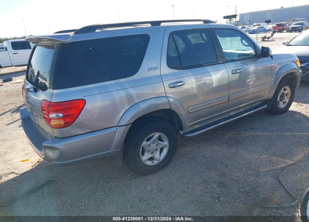 2002 TOYOTA SEQUOIA SR5 V8 VIN: 5TDZT34A02S090592