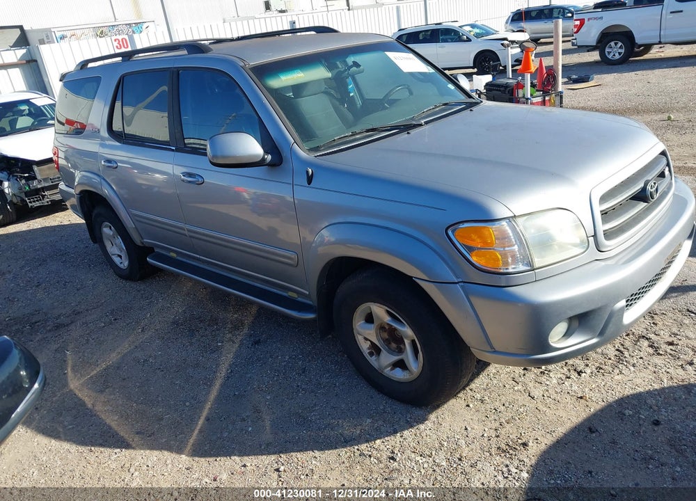 2002 TOYOTA SEQUOIA SR5 V8 VIN: 5TDZT34A02S090592