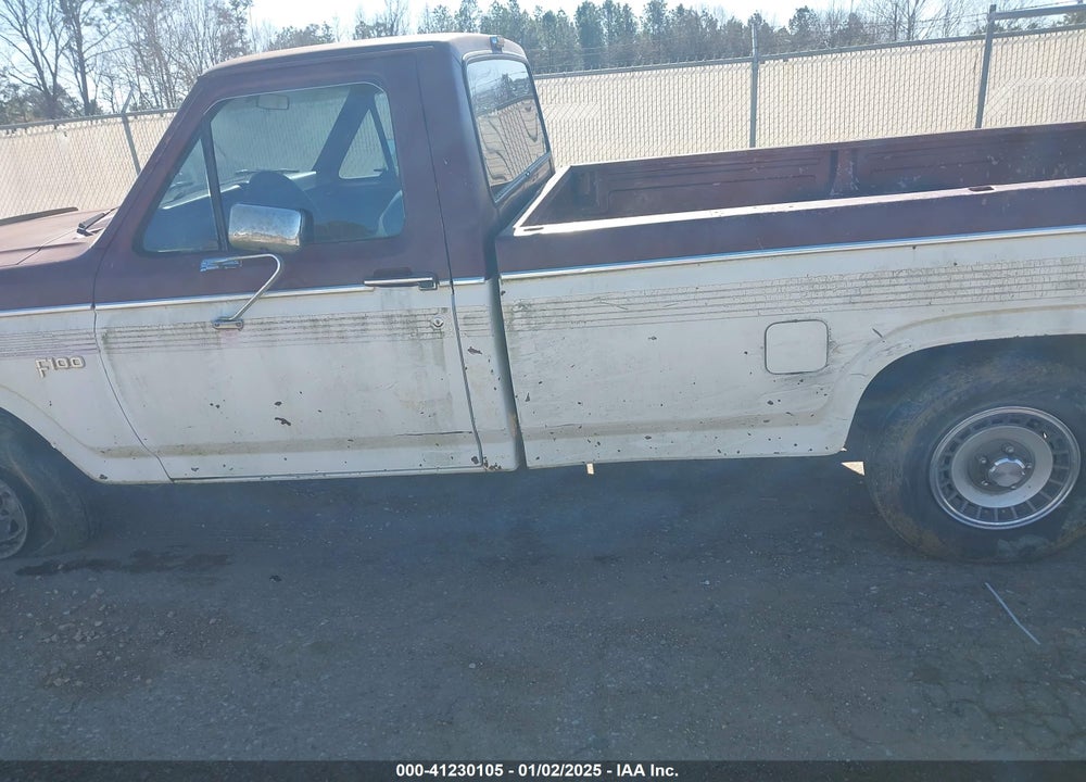 1983 FORD F100 VIN: 1FTCF10F6DNA09204