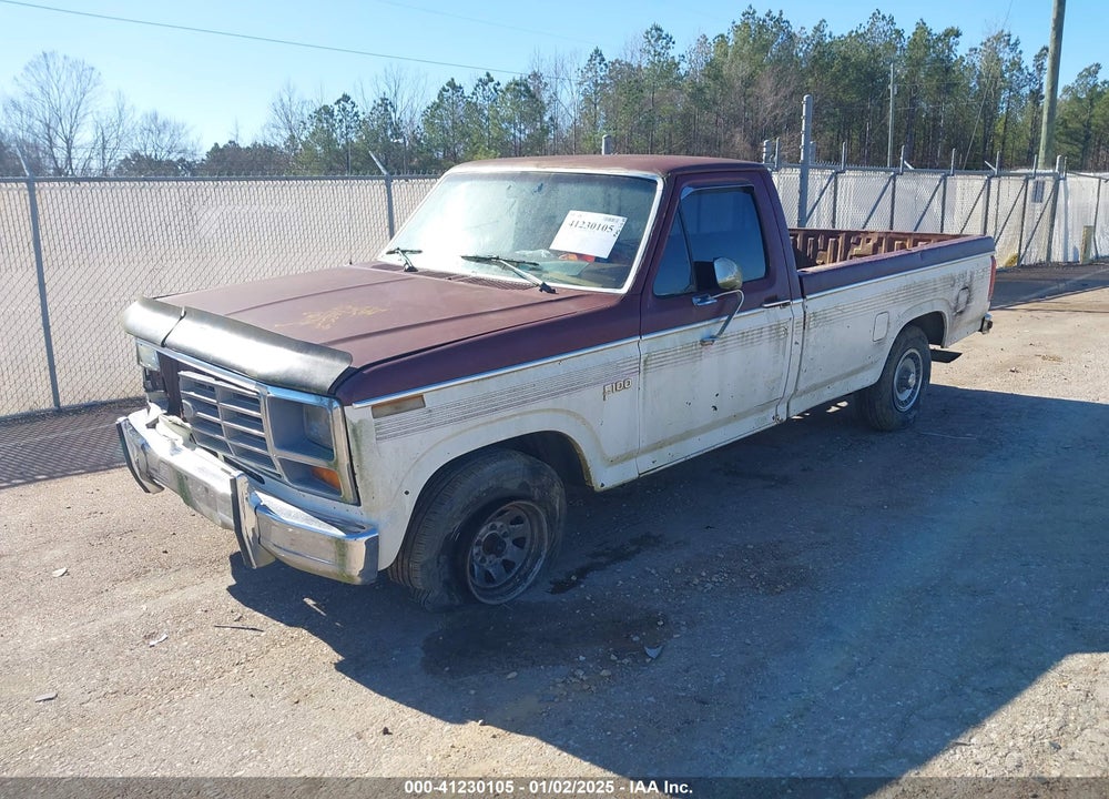 1983 FORD F100 VIN: 1FTCF10F6DNA09204