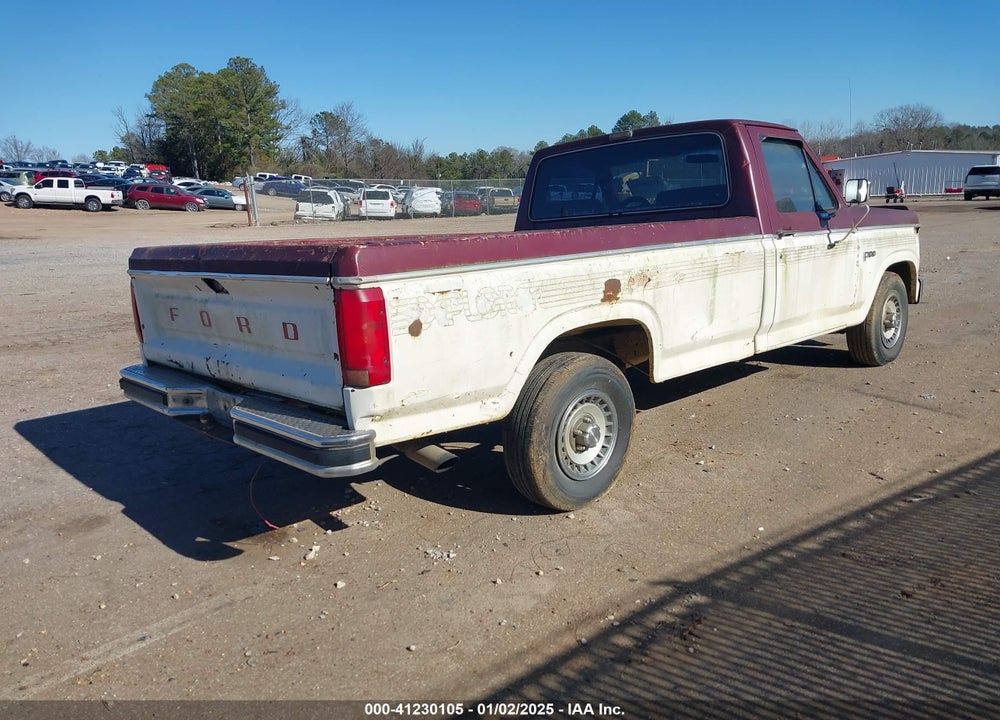 1983 FORD F100 VIN: 1FTCF10F6DNA09204