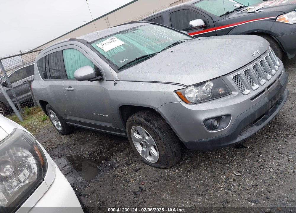 2016 JEEP COMPASS LATITUDE VIN: 1C4NJCEA8GD769760