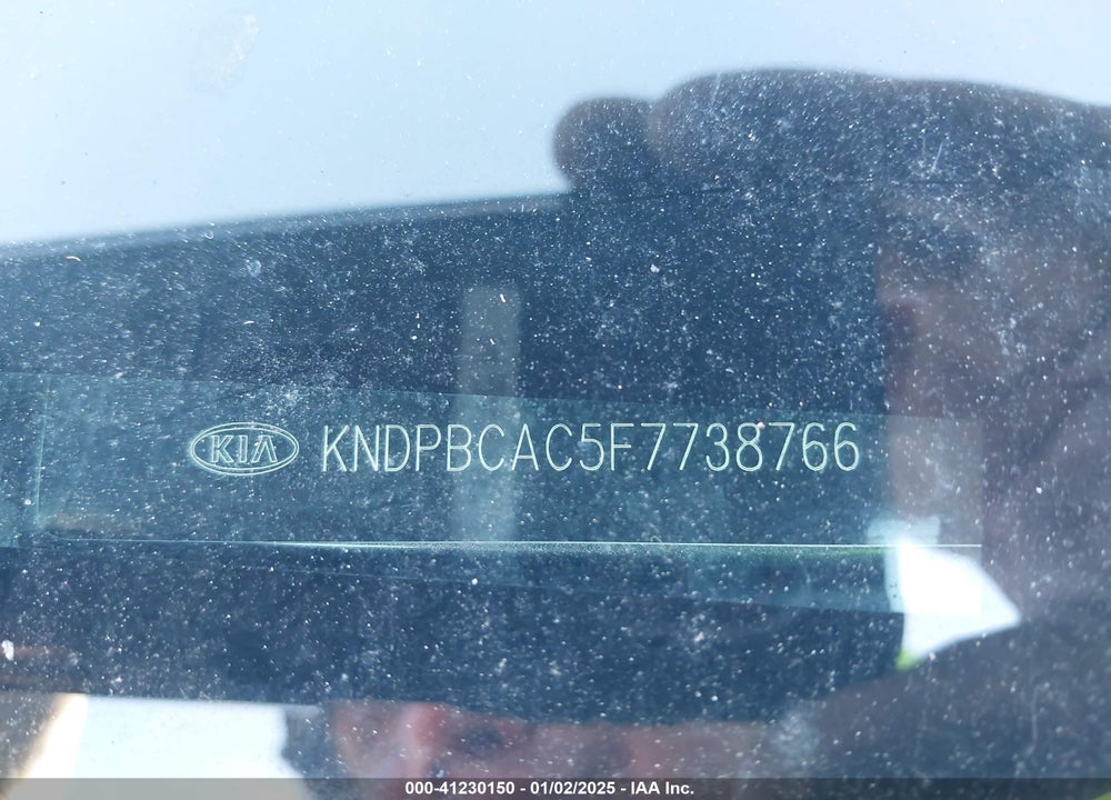 2015 KIA SPORTAGE LX VIN: KNDPBCAC5F7738766