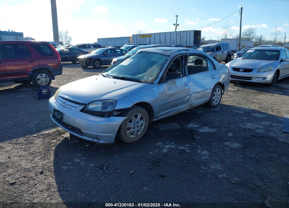2003 HONDA CIVIC EX VIN: 2HGES25773H605412