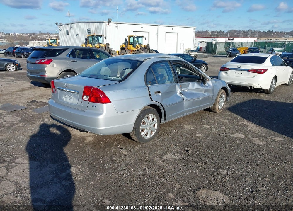2003 HONDA CIVIC EX VIN: 2HGES25773H605412