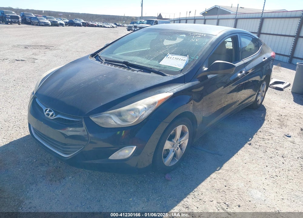 2013 HYUNDAI ELANTRA GLS VIN: 5NPDH4AE9DH300446