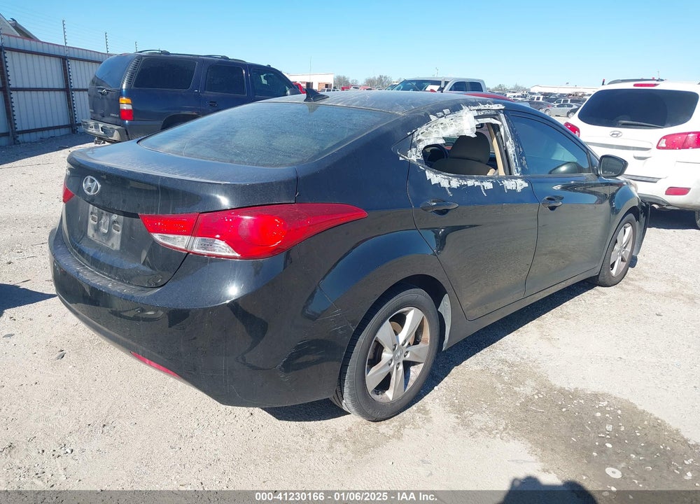 2013 HYUNDAI ELANTRA GLS VIN: 5NPDH4AE9DH300446